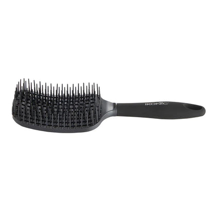 Ikonic Flexi Paddle Brush - black