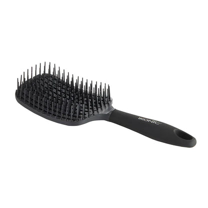 Ikonic Flexi Paddle Brush - black