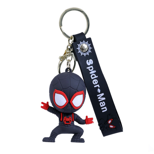 Ottavo Cute Cartoon 3D Silicone High -Quality PVC Material Keychain, Suitable for Boys and Girls(Spiderman)