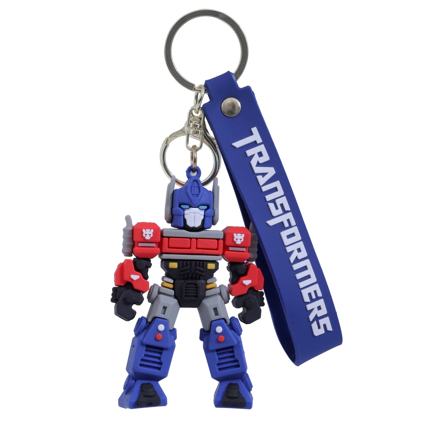 Ottavo Cute Cartoon 3D Silicone High -Quality PVC Material Keychain, Suitable for Boys and Girls (Transformer)