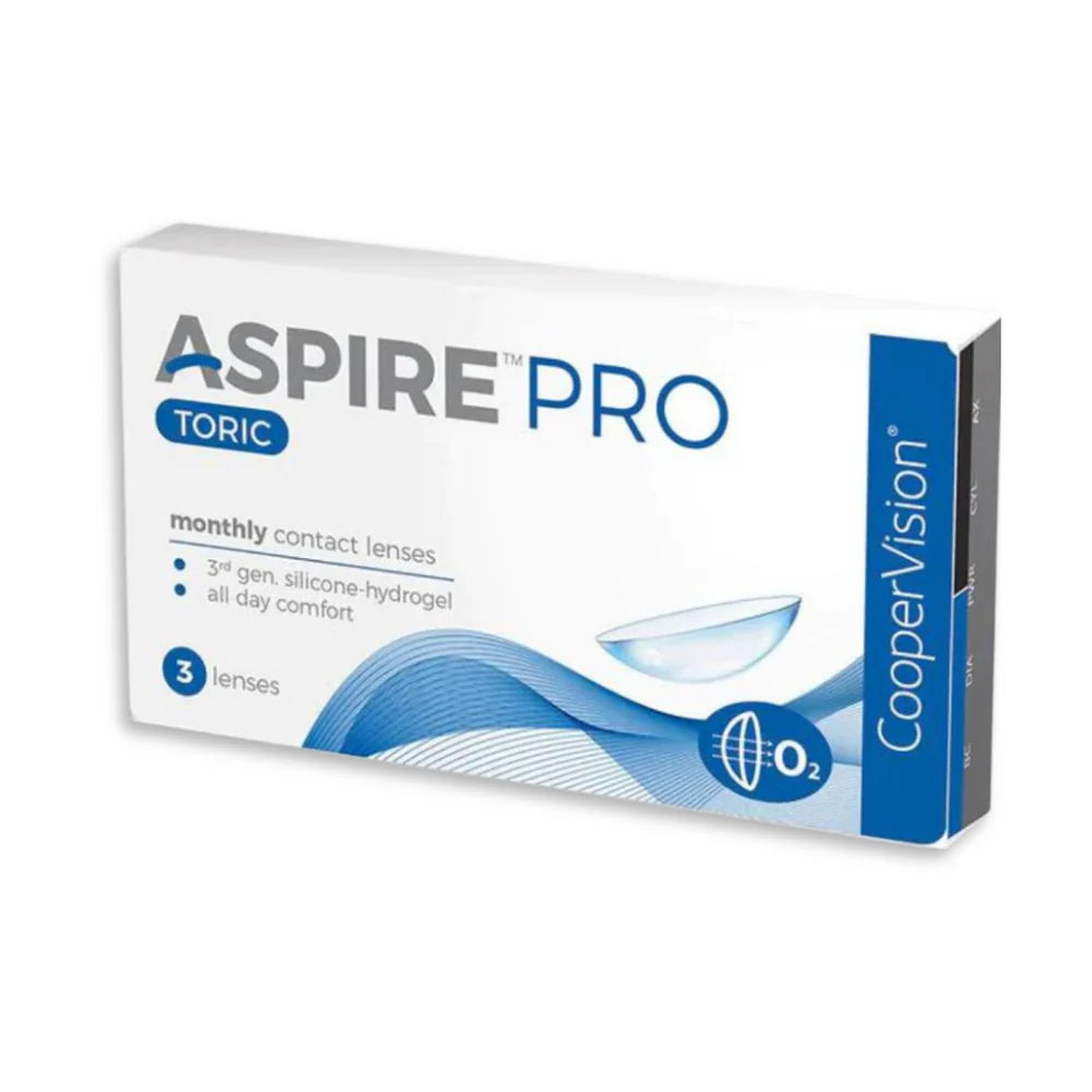 Cooper Vision Aspire Pro Toric Monthly (3 Lens/box)