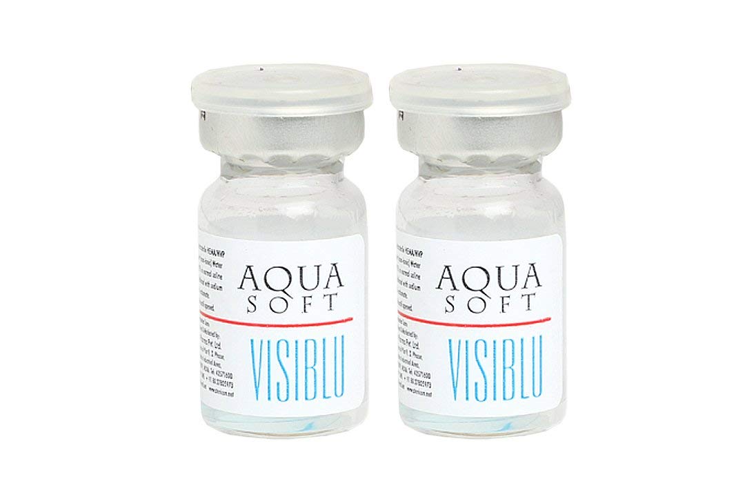 Aquasoft Silklens Visiblue Contact Lens - 2 Pieces