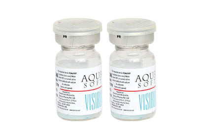 Aquasoft Silklens Visiblue Contact Lens - 2 Pieces