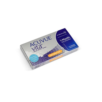 Acuvue Vita for Astigmatism Monthly Disposable Contact Lenses 6 lens Box